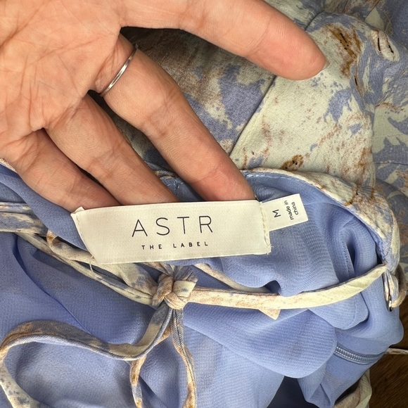 ASTR The Label Godet Tie Dye Slip Dress Size Medium - Picture 2 of 4